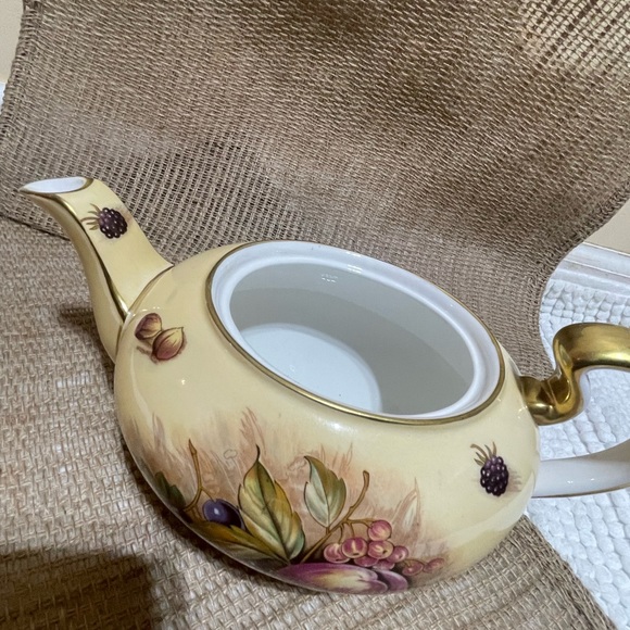 Entire set vintage Ansley’s Orchard Gold Furit Tes set - Picture 7 of 16